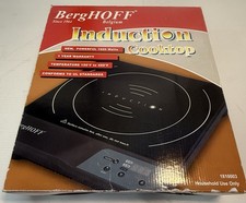BergHOFF Induction Cooktop 1600W Induction Cooktop Brand New