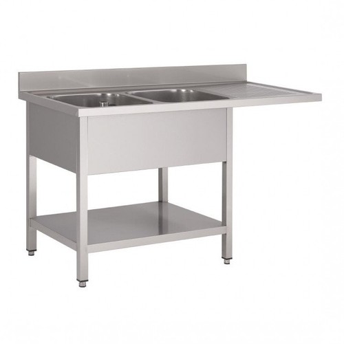 Plonge inox éviers à - 2,