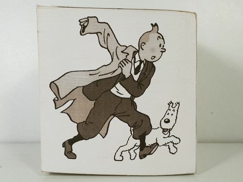 Tintin milou cube tickets - tintin,