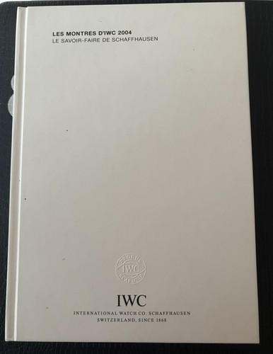 Les montres iwc - les, le