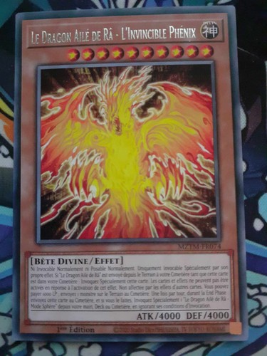 Carte le dragon ailé - yu-gi-oh,