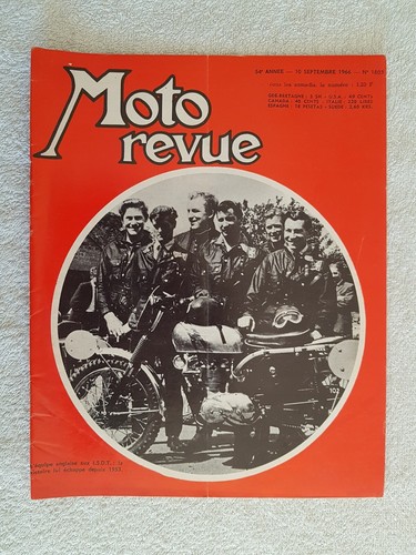 Moto revue 1803 9 1966 - n°1803, 10/9/1966