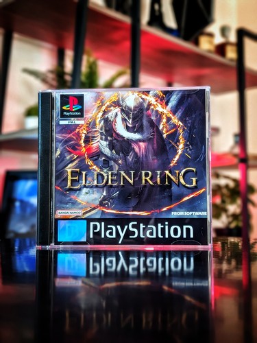 Elden ring boîtier ps1 - ring, custom