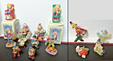 Lot de 14 Clowns miniatures en