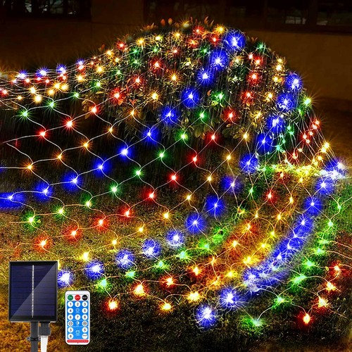 Filet lumineux solaire - filet,