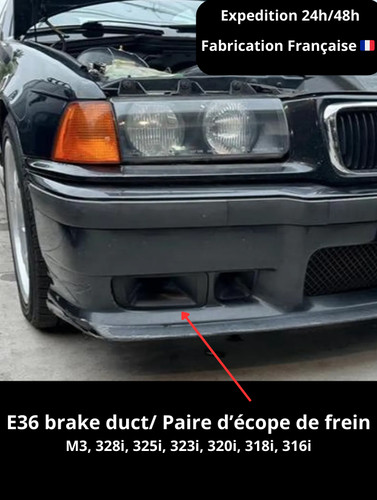 Paire ecopes brake duct bmw - paire,