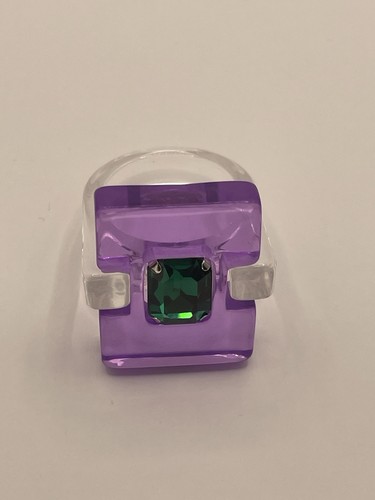 Bague femme résine originale