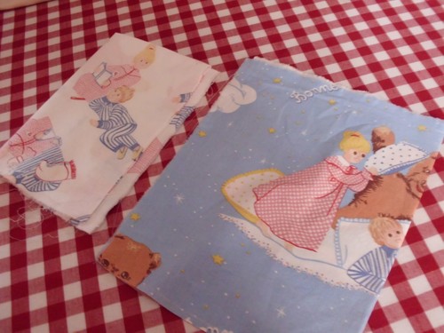 Coupons tissu bonne nuit - tissu,