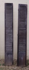 2 grande ancien volet de chateau 19 iem  deco murale tête  lit porte persienne