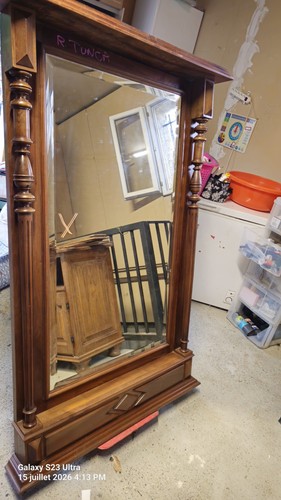 Miroir rectangulaire vertical