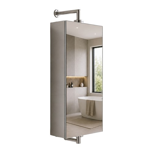 Armoire miroir pivotante