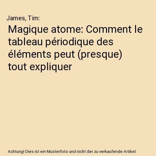 Magique atome comment - atome:,