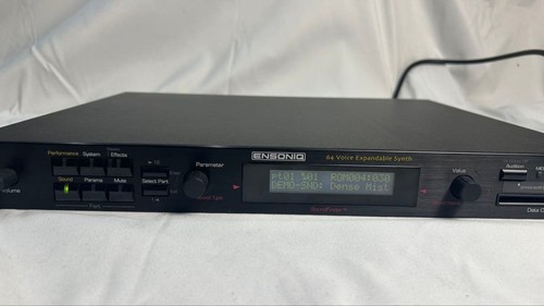 Ensoniq rack - mr, sound