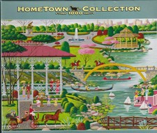 Heronim Wysocki Hometown Collection Puzzle Central Park