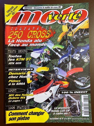 Moto verte 271 - verte, n°271