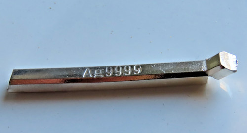 Lingot argent pur 999 - d'argent, 0,999