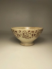 Bol ancien en faïence K et G