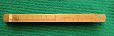 OLD WOODEN STARTER folding in 5 elements - CRAFT MEASURING TOOL