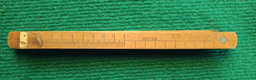 Old wooden starter folding - old,