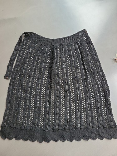 Ancien tablier crochet - ancien,