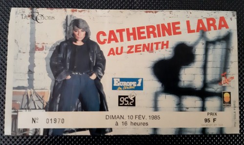 Ticket billet place concert - ticket,