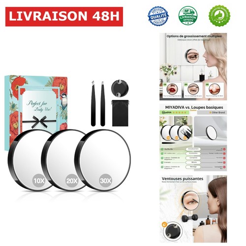Miyadiva miroir grossissant - miyadiva,