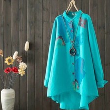 Femme Couleurs Long Chemise
