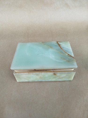 Boite bijoux onyx vert - boite, a