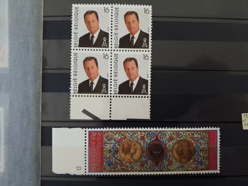 Timbres belges cob - belges, :