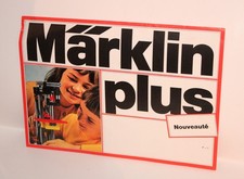 Toy Catalog. Märklin Plus 4-fold leaflet, construction sets. 1973