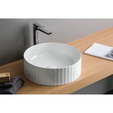 Lavabo à Poser salle de bain Lave-mains modèle Millerighe céramique - 3 Couleurs