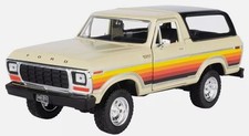 MOTOR MAX, FORD Bronco avec Hard Top 1978 Beige, échelle 1/24, MMX79373BEIGE