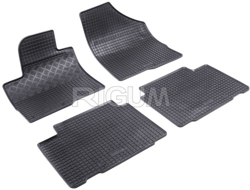 Tapis voiture caoutchouc - tapis, sur