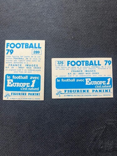 Panini lot foot - foot, images