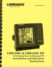 Lowrance LMS-520C LMS-525C DF