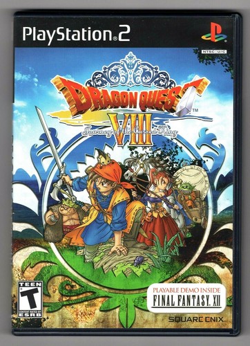 Jeu ps2 dragon quest - jeu,