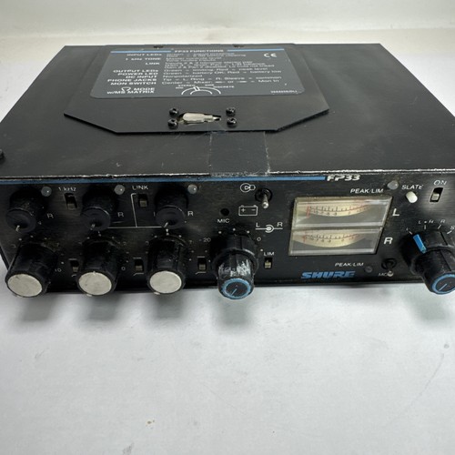 Shure fp33 field sound - field,