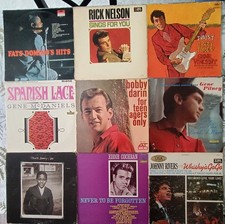LOT 9 DISQUES VINYLS 33 T