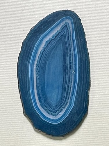 Belle plaque agate - plaque, bleue