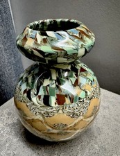 Ancien VASE ART DECO FRANÇAIS DU 20ÈME SIÈCLE PAR GERBINO VALLAURIS