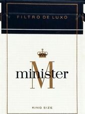 MINISTER Authentic Vintage Packaging Cigarette Tobacco C4