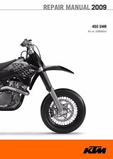 KTM Service Workshop Shop Repair Manual Book 2009 450 SMR