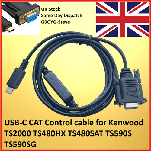 Câble contrôle cat usb - cat, usb-c