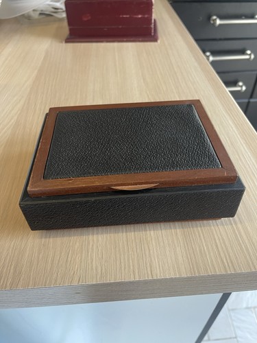Boîte coffret vintage bois - boîte,
