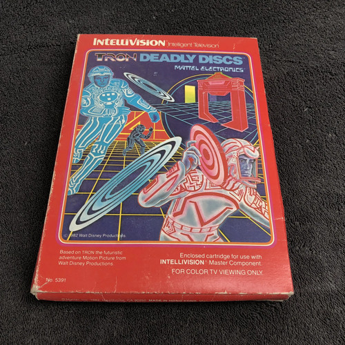 Intellivision deadly discs pal - intellivision,