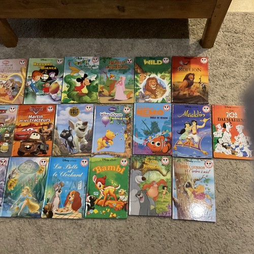 Lot livres walt disney - walt,
