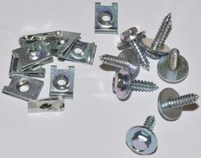 Wing FIXING KIT 10x sheet metal nuts and 10x galvanized steel screw