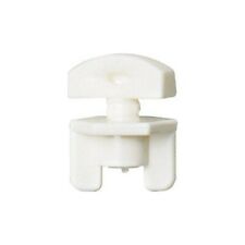 lot embout arrêt pour rail de rideau à glisser butée fin de course blanc 