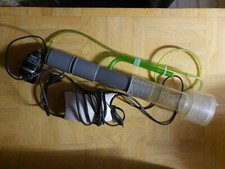 Ecumeur pour aquarium mer 120L fait MAISON avec pompes eau et air très bon état