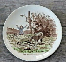 Assiette parlante 19ème